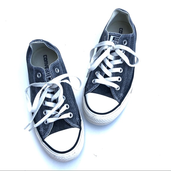 denim converse low top